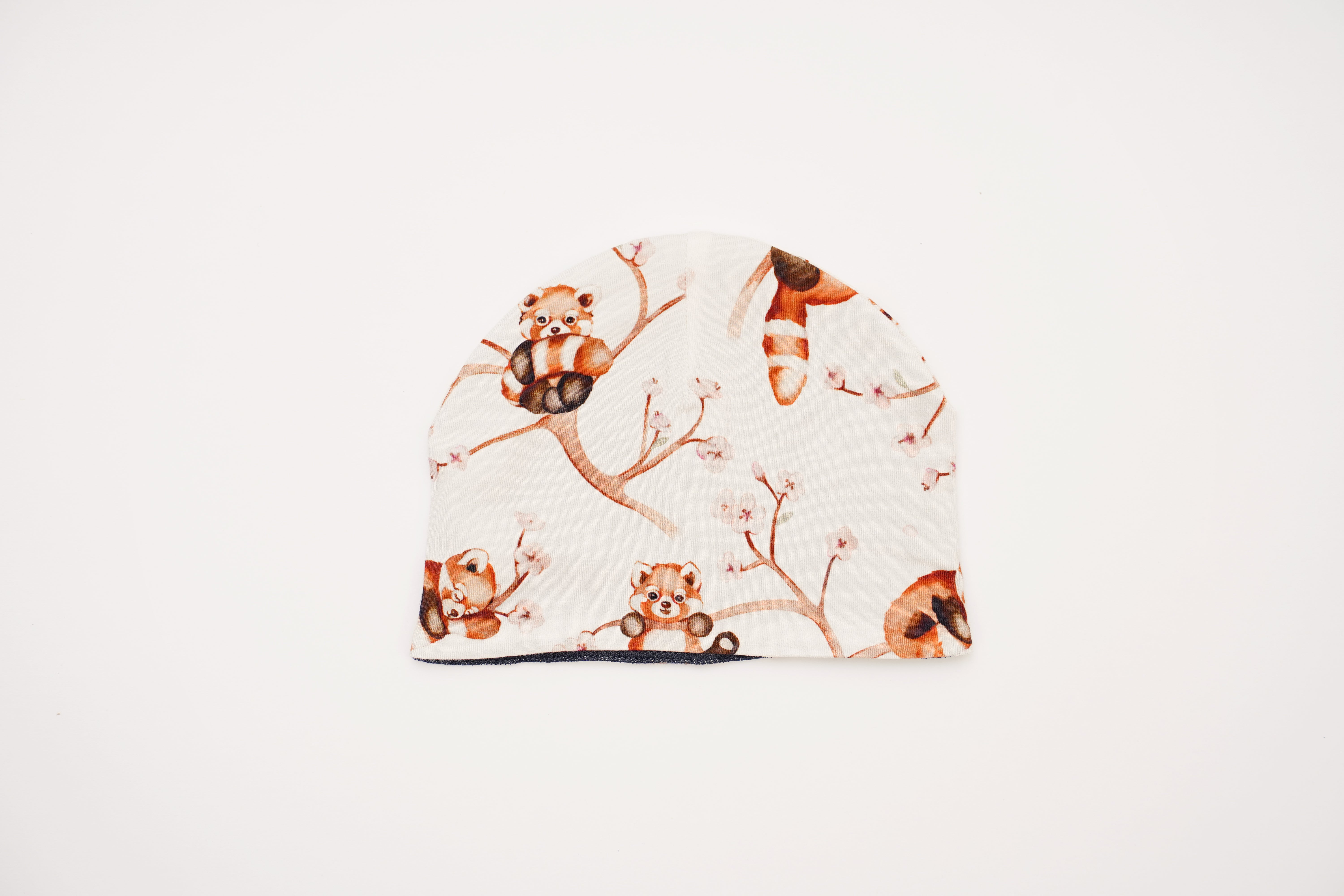 Cherry Blossom Pandas Beanie Hat – OAKLYNN